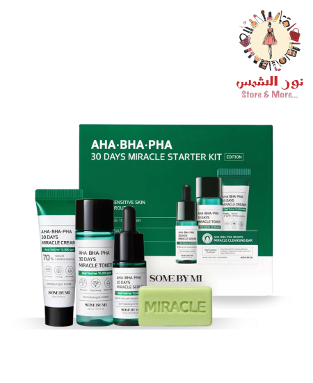 SOME BY MI AHA.BHA.PHA 30 Days Miracle Starter Kit – مجموعة المعجزة من سوم باي مي  لبداية علاج حب الشباب