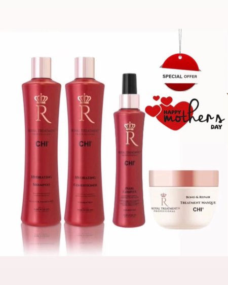 مجموعة العناية بالشعر من CHI – Royal Treatment