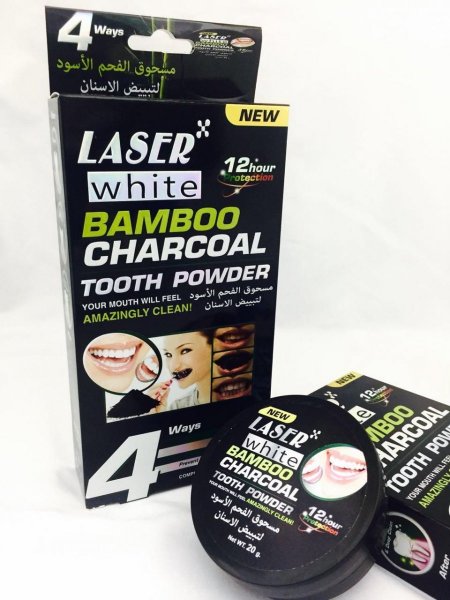 Laser White Bamboo Charcoal Tooth Powder